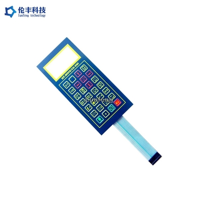 Giá tốt. Công tắc màng chống thấm nước trong suốt PET tùy chỉnh Bàn phím chạm nổi trực tuyến