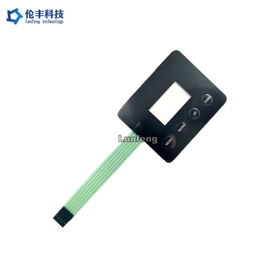 Good price Bề mặt bóng bẩy Công tắc màng xúc giác Lớp phủ Cửa sổ LCD trong suốt trực tuyến