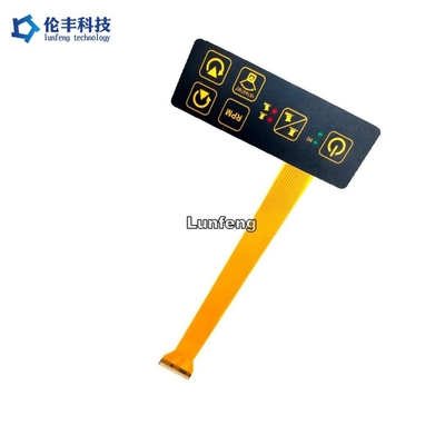 Giá tốt. Bàn phím màng tùy chỉnh khoảng cách 0,188mm PET 1,0mm với vòm kim loại trực tuyến
