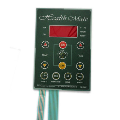 Giá tốt. Màn hình chìa khóa loại bàn phím LED màu xanh lá cây bảo vệ IP65 trực tuyến