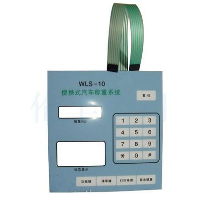 Giá tốt. 1mm Pitch LED Membrane Keypad bảo vệ IP65 1 triệu lần tuổi thọ trực tuyến