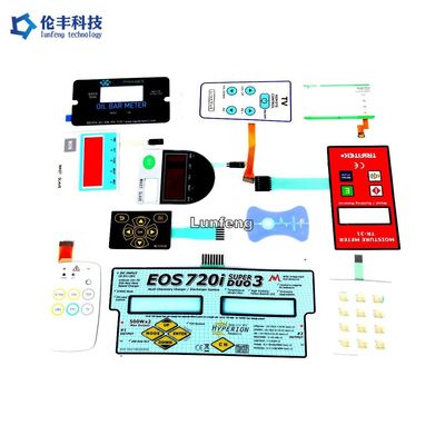 Giá tốt. Vật liệu PVC Blue LED Color Membrane Keypad với pitch 1mm và 1.5mm trực tuyến