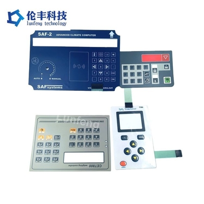 Giá tốt. -20 ° C đến 70 ° C Metal Dome Membrane Switch với thiết kế tùy chỉnh và bề mặt mờ trực tuyến