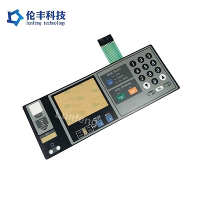 Giá tốt. Black Connector Metal Dome Membrane Switch cho mạch đơn / hai / nhiều lớp ở -30 °C đến 80 °C trực tuyến