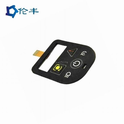 Good price Bàn phím cao su silicone mái vòm kim loại Công tắc màng 3M9080 Keo PET trực tuyến
