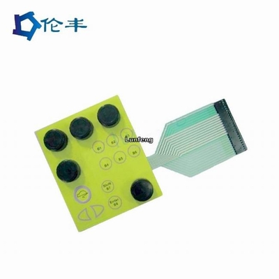 Good price Bàn phím cao su silicon PCB tùy chỉnh Bàn phím màng phủ bề mặt mờ 3M468 trực tuyến