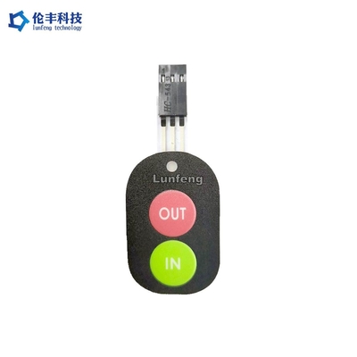 Giá tốt. Bàn phím chuyển đổi màng chống thấm nước bề mặt mờ Bảng điều khiển lớp phủ đồ họa trực tuyến