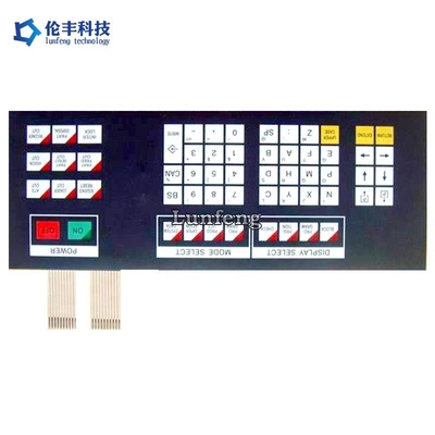 In lụa Thiết kế tùy chỉnh Công tắc màng PET Lớp phủ kỹ thuật số