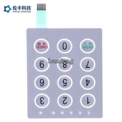 Giá tốt. Công tắc màng PET Pantone, Bàn phím chuyển đổi màng Polyester trực tuyến