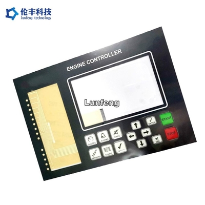 Good price Bộ điều khiển động cơ tùy chỉnh Công tắc màng và Bảng điều khiển 3M467 Keo dán trực tuyến