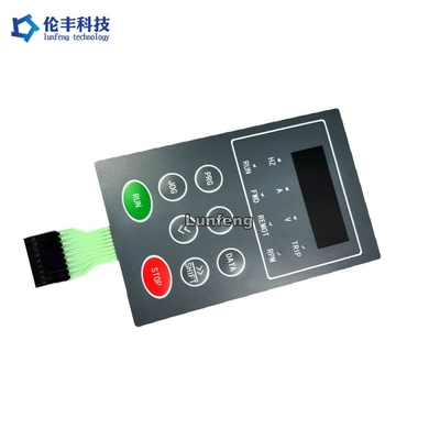 Good price Đèn LED cửa sổ màu đen trong suốt Công tắc màng 0,18mm PET trực tuyến