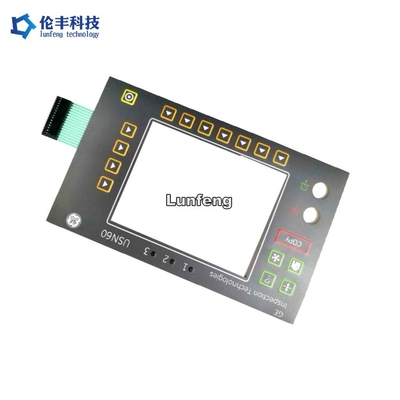 Good price Công tắc màng đèn nền LED, Công tắc màng vòm kim loại có lỗ trực tuyến