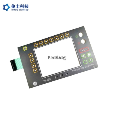 Good price Dập nổi Công tắc Màng chống thấm Bàn phím Đèn nền LED Cửa sổ LCD trực tuyến