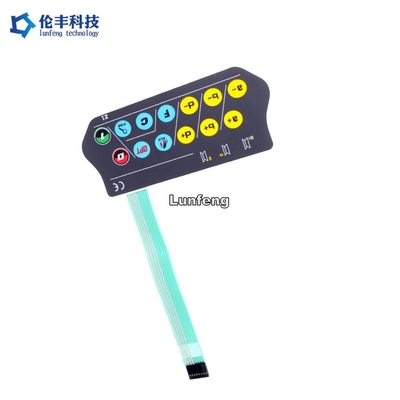Giá tốt. Phím dập nổi Công tắc màng LED tùy chỉnh Bàn phím xúc giác 3M467 trực tuyến