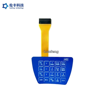 Công tắc màng vòm kim loại OEM, Công tắc xúc giác mái vòm kim loại 1.0mm