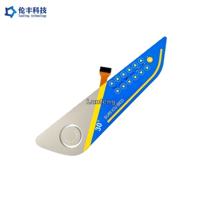 Bàn phím chuyển đổi màng cáp FPC, Công tắc màng PET xúc giác