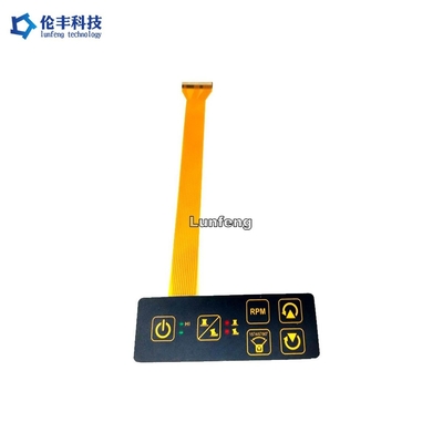 Good price Màu xanh lá cây màu đỏ LED màu xanh lá cây xúc giác chuyển đổi màng bàn phím bàn phím FPC mạch Keo dán 3M trực tuyến