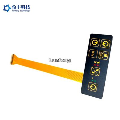 Giá tốt. Custom OEM Metal Dome Membrane Switch Touch Keypad với IP65 Waterproof Rating và000,000 Động lực trực tuyến