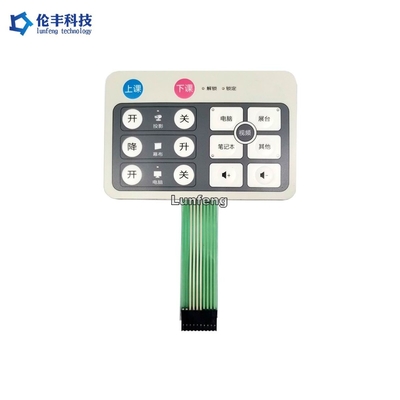 Thiết kế tùy chỉnh Công tắc màng LED, Phím nổi Bàn phím màng LED