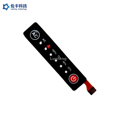 Good price Công tắc màng LED Polyester, Bàn phím màng tùy chỉnh mạch linh hoạt trực tuyến
