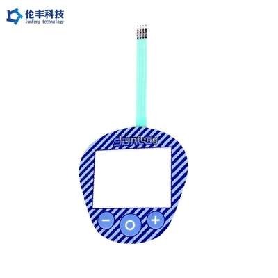 Giá tốt. Bàn phím chuyển đổi màng phẳng Pitch 2,54mm Cửa sổ LCD vòm kim loại xúc giác trực tuyến