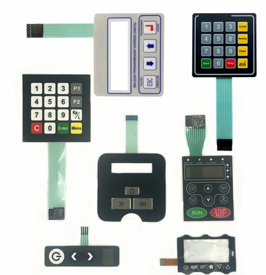 Công tắc màng vòm kim loại chống nước IP67 với cáp mạch FPC