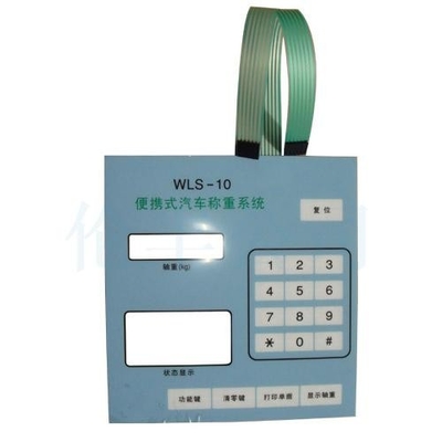 Giá tốt. 1mm Pitch LED Membrane Keypad bảo vệ IP65 1 triệu lần tuổi thọ trực tuyến