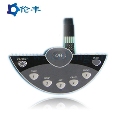 Giá tốt. PET Glossy Membrane Keypad Overlay được tùy chỉnh để tăng chức năng trực tuyến