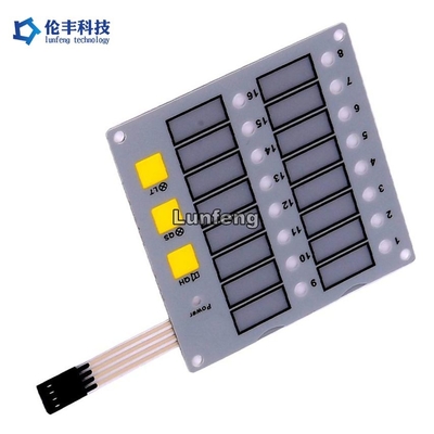 Giá tốt. Độ ẩm 40C Kiểu bàn phím màng chống nước với số khóa và tiêu thụ tùy chỉnh trực tuyến