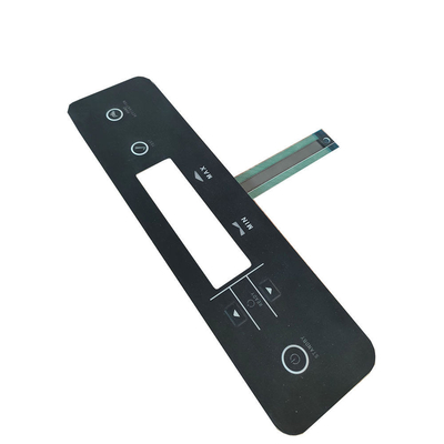 0.005-0.030 Inches Thickness Graphic Panel Overlay with Excellent UV Resistance and Key Option Embossing