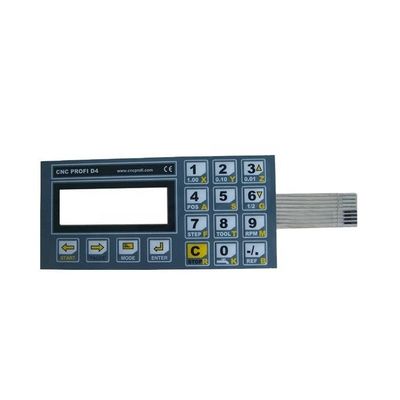 Giá tốt. Chuyển đổi màng mái vòm kim loại với 3M9080 keo dán phía sau và vòng đời 1M chu kỳ cho các bộ điều khiển công nghiệp trực tuyến