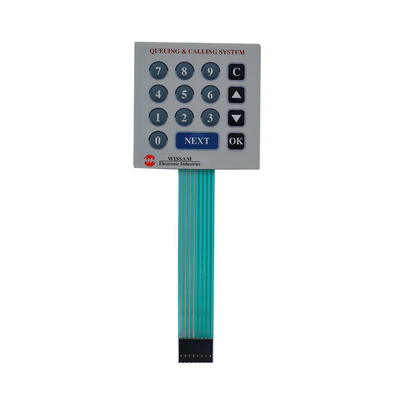 Giá tốt. Nút nhọn PET Membrane Switch trong hoàn thiện mờ / bóng tùy chỉnh cho hiệu suất trực tuyến