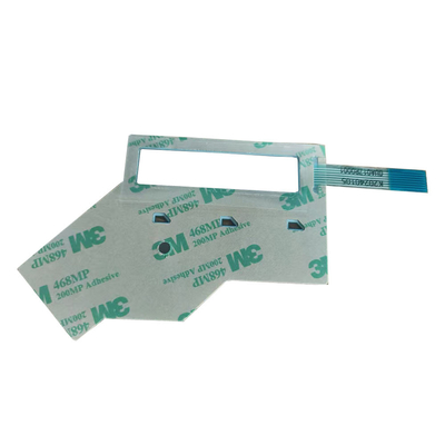 Đơn vị hóa bảng hiển thị LCD công nghiệp Membrane Switch Graphic Overlay Pantone / RAL Màu với bề mặt trông bóng