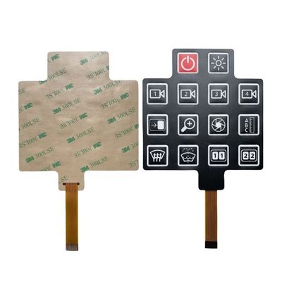 Giá tốt. Electrical Membrane Switch Screen Printing Technology Ensuring Insulation Resistance ≥100MΩ Perfect for Industrial Controls trực tuyến