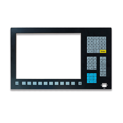 Long Lifespan PVC LED Membrane Keypad với màu xanh lá cây LED Màu sắc IP65