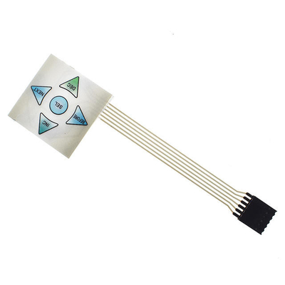 Khóa phím màng LED PMMA tùy chỉnh với độ cao 2,54mm và mức bảo vệ IP65