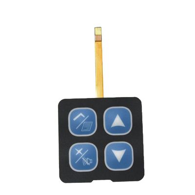 Giá tốt. Công tắc màng phẳng xúc giác Màu đèn LED cam Được thiết kế cho hoạt động bền bỉ trong Điện tử Y tế, Công nghiệp và Tiêu dùng trực tuyến