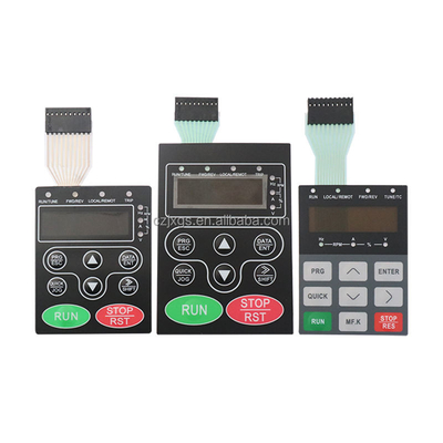 Matte Finish PC / ABS Membrane Switch Overlay với công nghệ in màn hình lụa và thiết kế tùy chỉnh