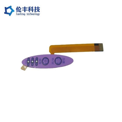 Giá tốt. Công tắc màng FPC bàn phím máy tính với in lụa hoặc in kỹ thuật số và lớp phủ công tắc màng tùy chỉnh trực tuyến