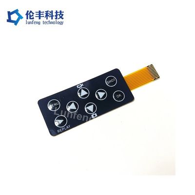 Giá tốt. Metal Dome FPC Membrane Switch với ZIF Connector Silicone Overlay Material cung cấp hiệu suất và độ bền điện trực tuyến