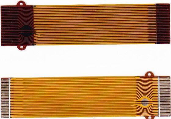 Giá tốt. 0.05mm Minimum Trace Width FPC Flexible Circuit Board with Yellow PI Film Solder Mask and Gold Plating Surface Finishing trực tuyến