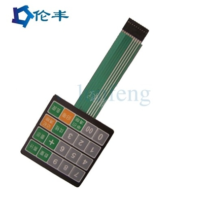 Giá tốt. Công tắc màng PET PC và bảng điều khiển Lớp phủ đồ họa Công tắc màng hình vòm bằng kim loại phẳng trực tuyến