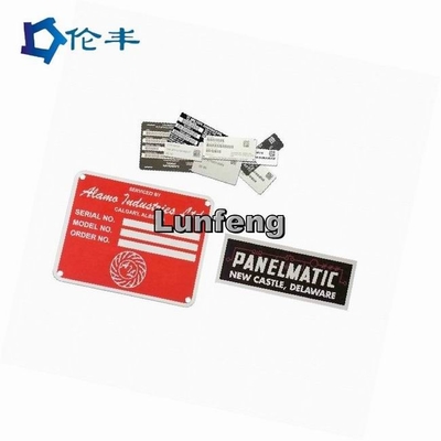 Giá tốt. Nhãn dán kim loại Bảng tên bằng nhôm Pantone Logo trống Die Punching trực tuyến