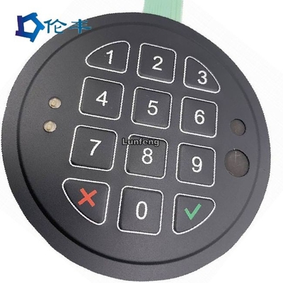 Giá tốt. Khóa phím màng phẳng tùy chỉnh -30C-80C phạm vi nhiệt độ và DC 12V điện áp xếp hạng cho y tế Us trực tuyến