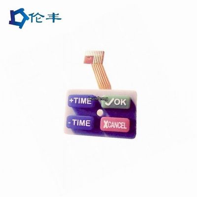 Giá tốt. Bàn phím cao su silicone chống nước bề mặt mờ với nút đúc cho bảng điều khiển công nghiệp và y tế trực tuyến