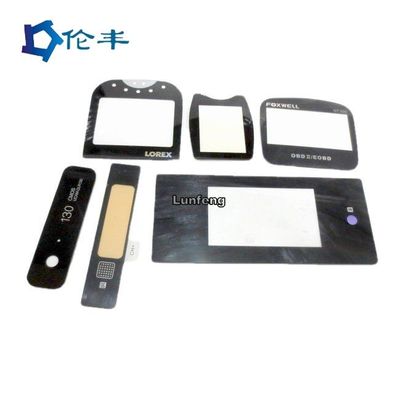 Giá tốt. Tấm mặt trước acrylic cắt CNC có in lụa và chịu nhiệt cho bảng điều khiển công nghiệp trực tuyến