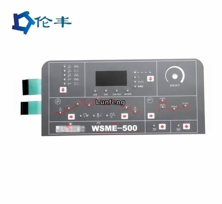 Good price Bàn phím màng LED màu vàng Bàn phím LCD kim loại Domes Màng bàn phím trực tuyến
