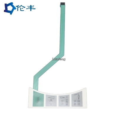 chất lượng Công tắc màng phẳng mái vòm bằng kim loại dính 3M468 cho thiết bị Nhật Bản nhà máy